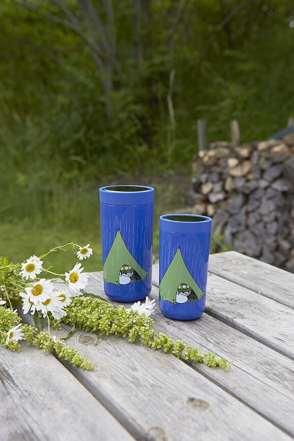 Taza Térmica To-Go Click Moomin Shooting Star, 200 ml, verde salvia