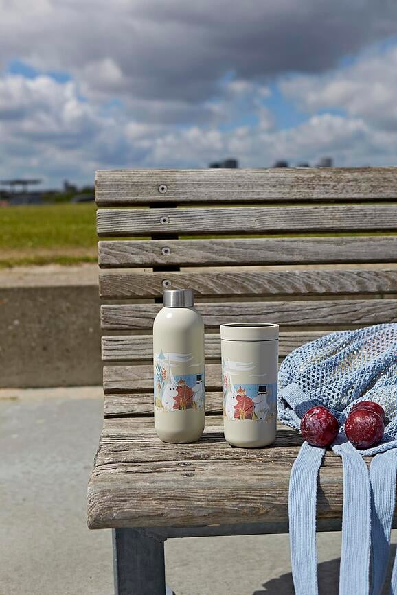 Taza Térmica To-Go Click Moomin Shooting Star, 200 ml, verde salvia