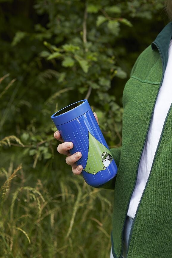 Taza Térmica To-Go Click Moomin Shooting Star, 200 ml, verde salvia
