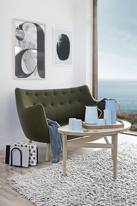 Termo con infusor de té Emma, color arena