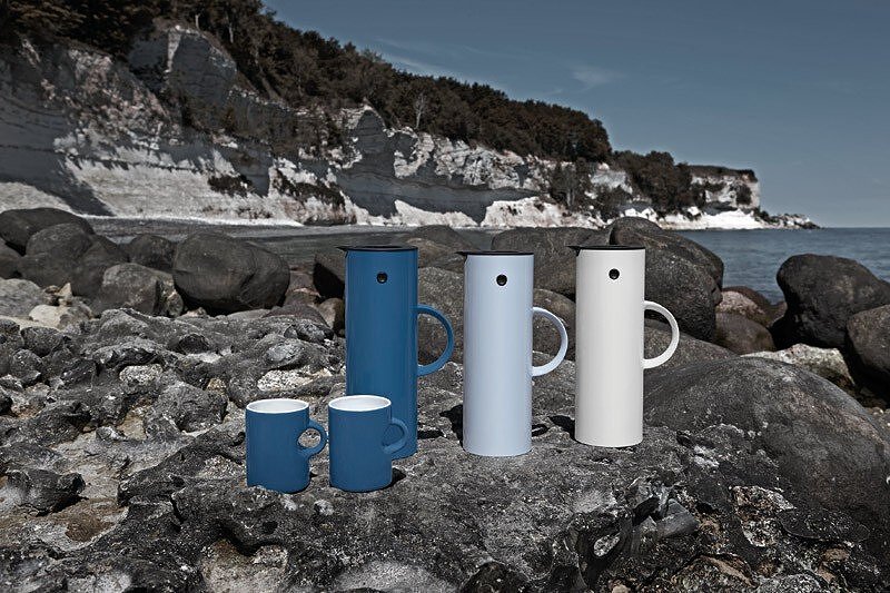 Termo Stelton, verde ahumado