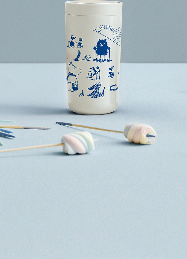 To-Go Click Muminki Tea Party Κούπα Θερμός, 200 ml, μπεζ