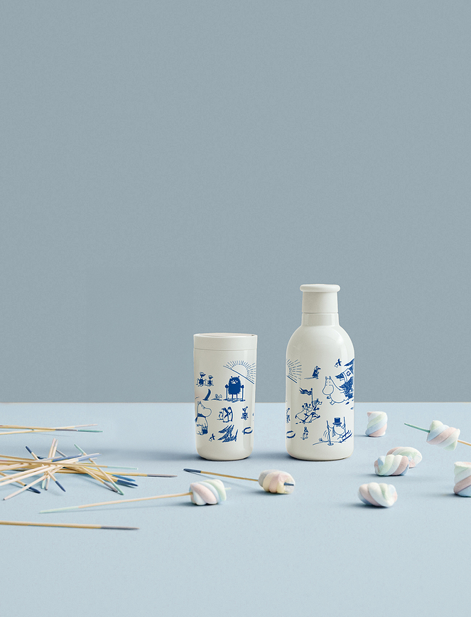 To-Go Click Muminki Tea Party Κούπα Θερμός, 200 ml, μπεζ