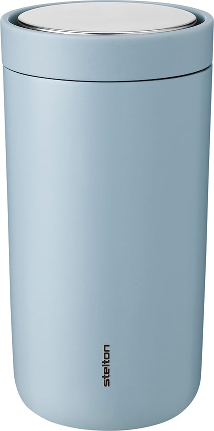 To-Go Click Mug Isotherme 200 ml, bleu, double paroi en acier