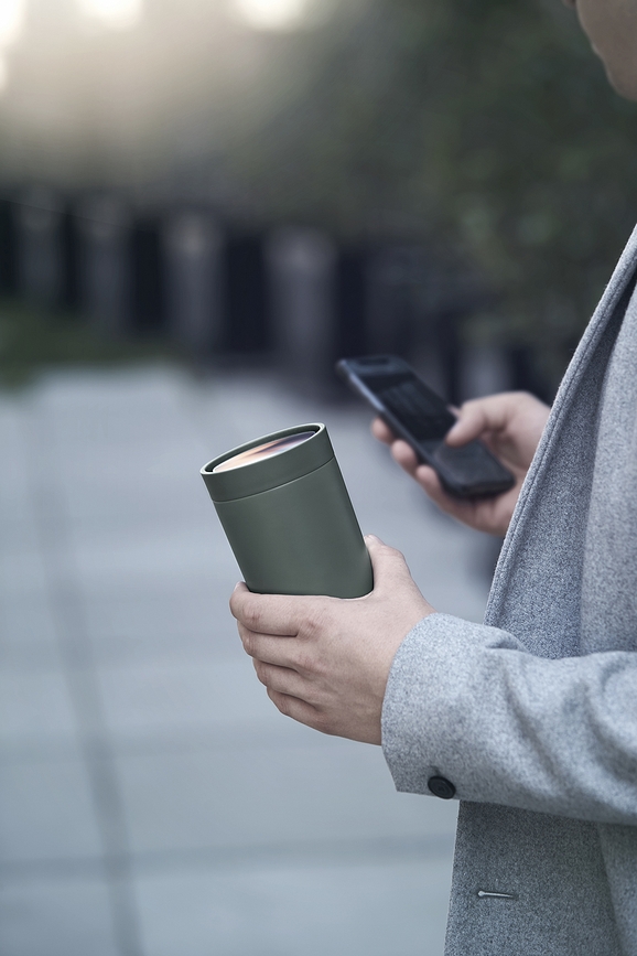 To-Go Click Mug Isotherme, 200 ml, rose clair, acier double paroi