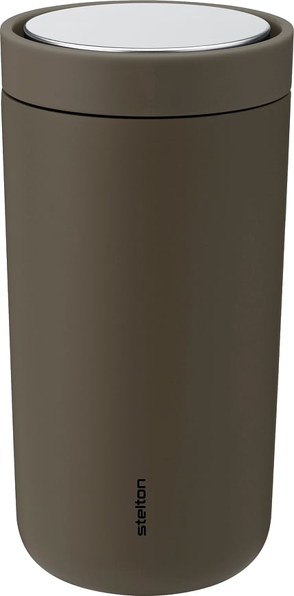 To-Go Click Mug isotherme en acier double paroi, 200 ml, brun écorce