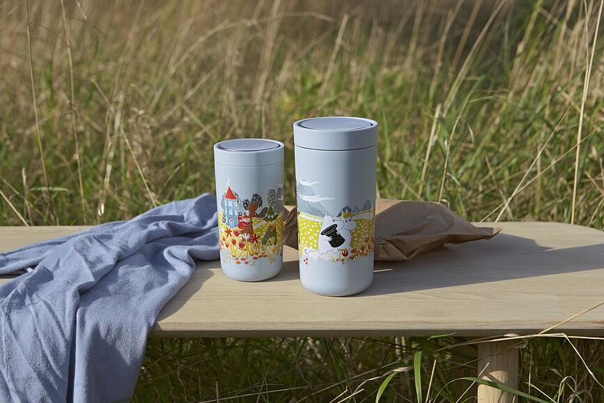 To-Go Click Mumin Termo Lonček, 400 ml, kobaltni