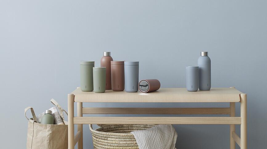 To-Go Click Termo Lonček, 200 ml, kovinsko moder, iz dvojnega jekla