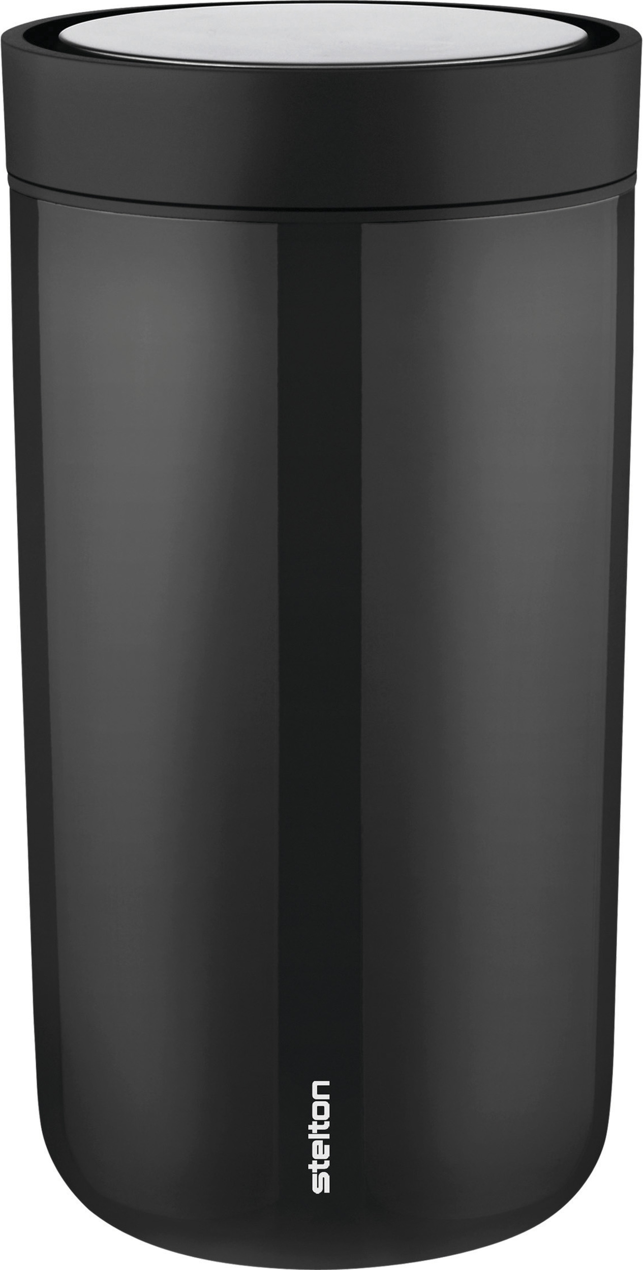 To-Go Click Thermobecher 200 ml schwarz aus doppelschichtigem Stahl