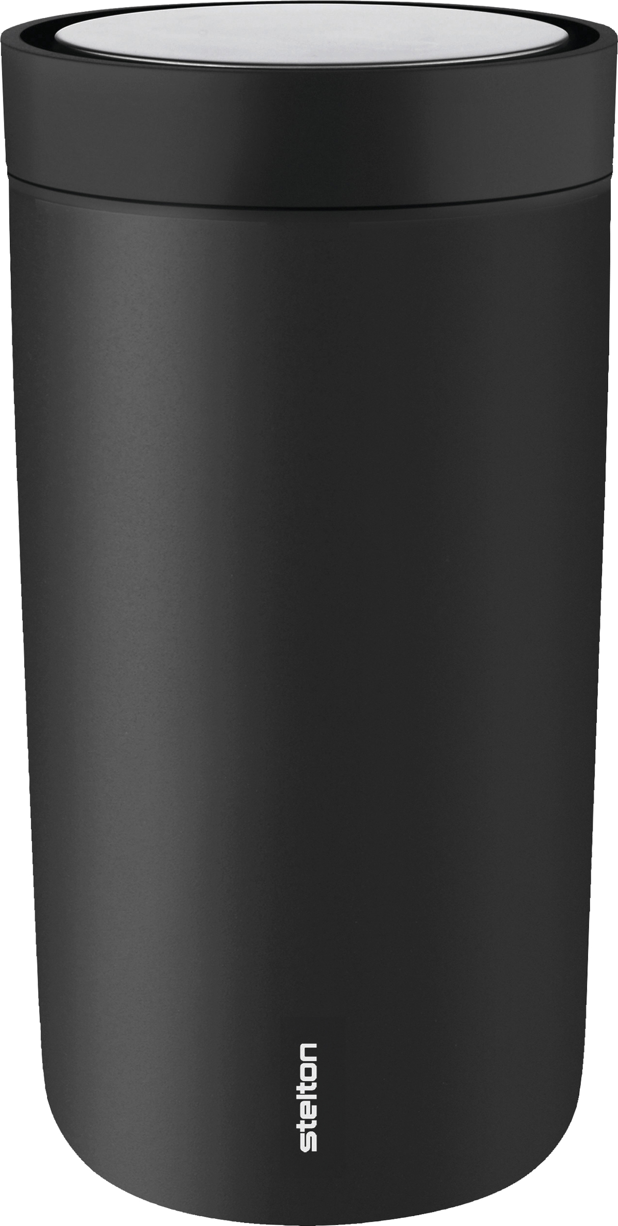 To-Go Click Thermobecher 200 ml, Gedämpftes Schwarz, doppelwandiger Edelstahl