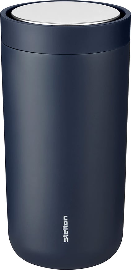 To-Go Click Thermobecher 200 ml marineblau aus doppelschichtigem Stahl