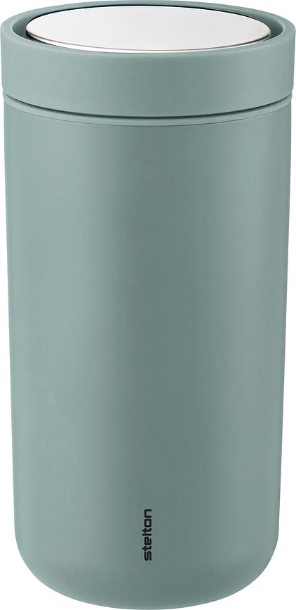 To-Go Click Thermobecher 200 ml verdunkeltes Grün aus doppelschichtigem Stahl