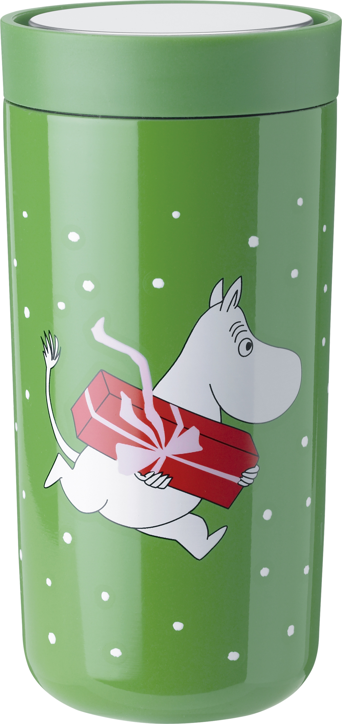 To-Go Click Thermobecher 400 ml Mumins Waldgrün