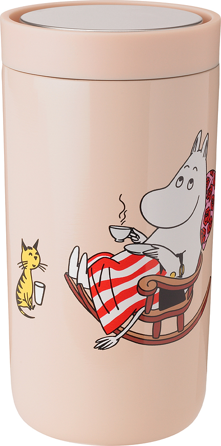 To-Go Click Thermobecher Moomin Moominmamma, 200 ml, cremefarben