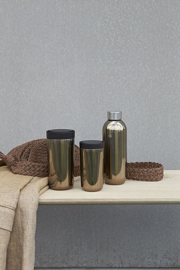 Taza térmica de doble pared de acero To-Go Click, 400 ml, menta