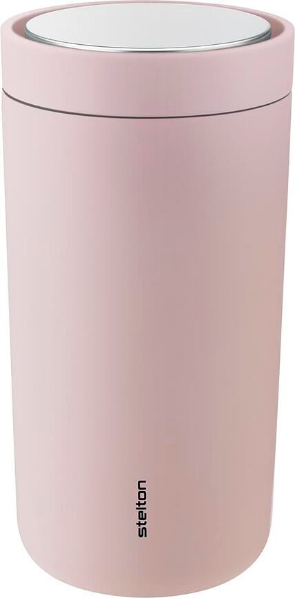 Vaso Térmico To-Go Click de doble pared de acero, 200 ml, rosa claro