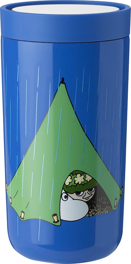 Vaso térmico To-Go Click Moomins, 200 ml, cobalto