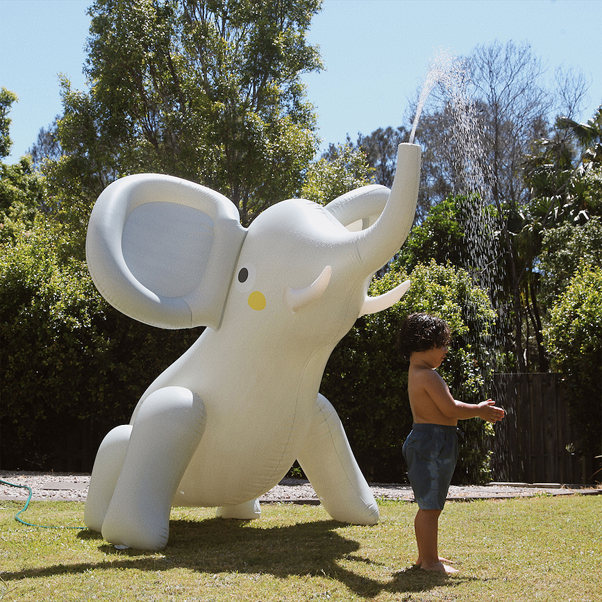 Arroseur gonflable pour enfants Eli l'éléphant