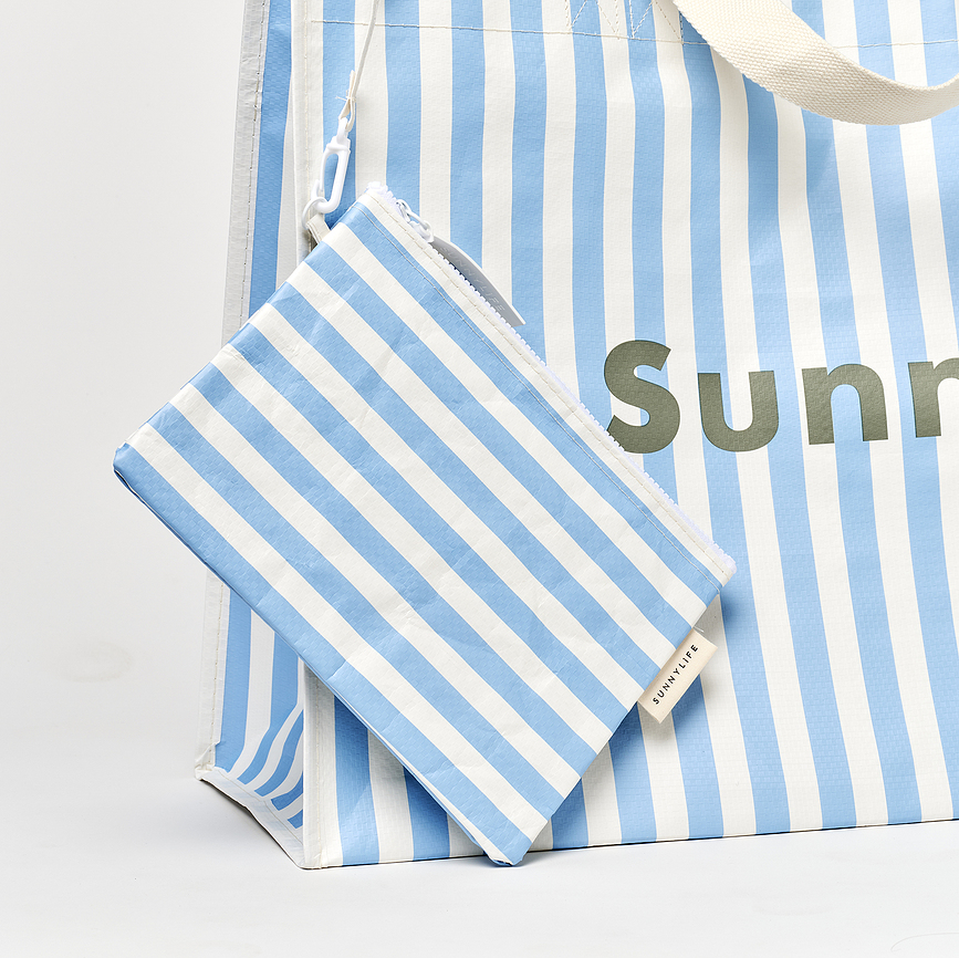 Borsa da spiaggia La Mer Med a righe