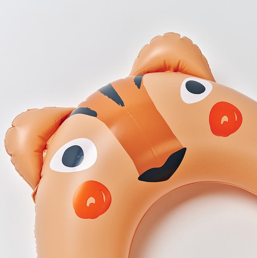 Bouée de natation pour enfants Tino The Tiger, orange