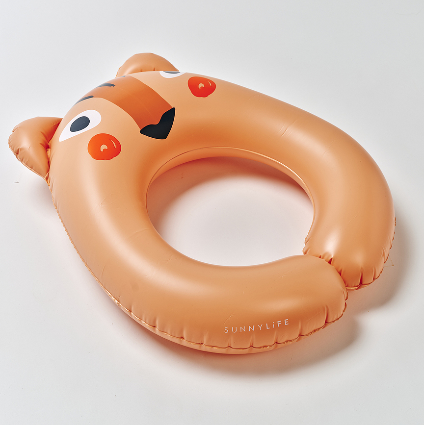 Bouée de natation pour enfants Tino The Tiger, orange