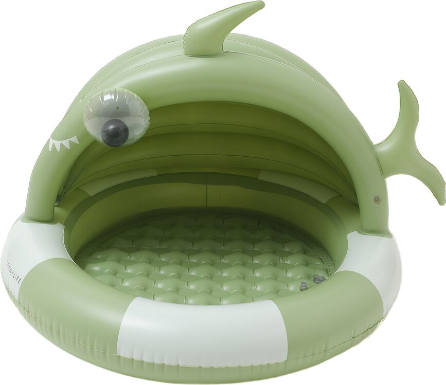 Buddy Shark Tribe Pataugeoire Gonflable pour bébé