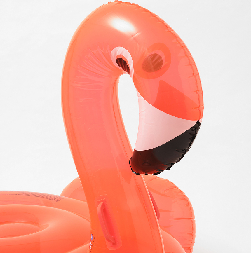 Colchoneta Hinchable Luxe Ride On, diseño de cisne