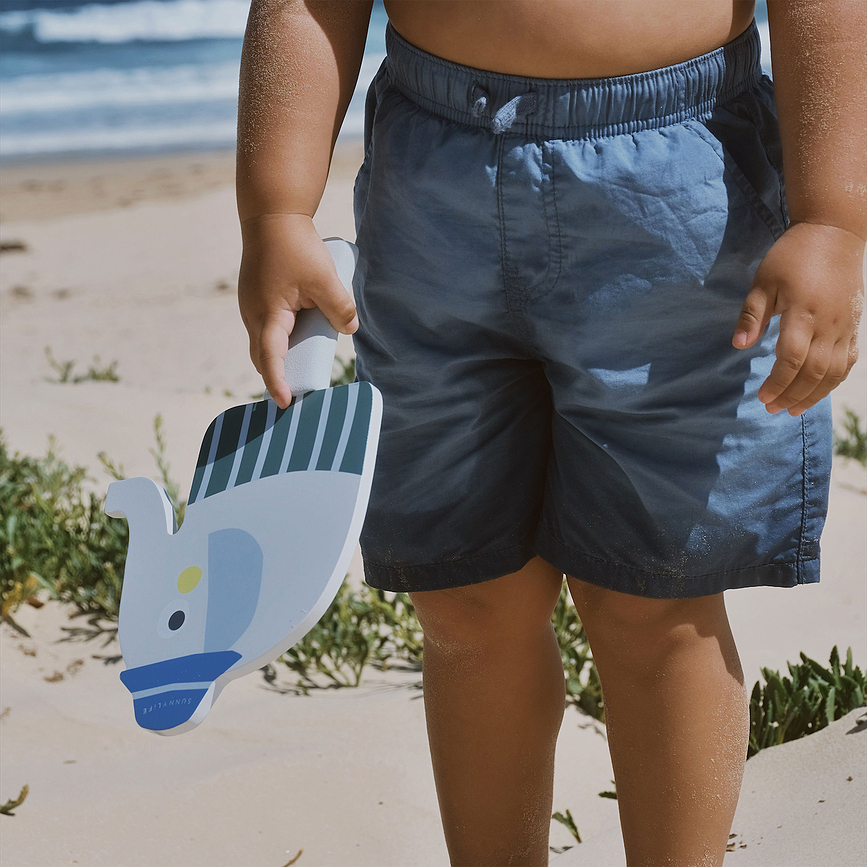 Eli The Elephant Kinder-Strandschläger mit Klettbällen, Multi, 4-teiliges Set
