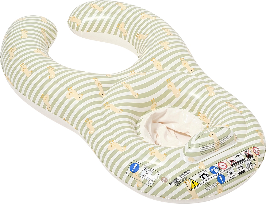 Flotador Asiento hinchable Sunnylife Apple Sorbet, para bebé