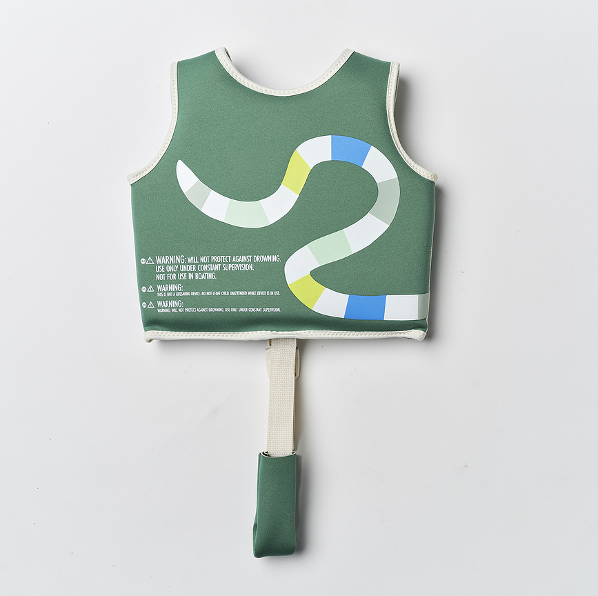 Gilet da nuoto per bambini Sunnylife Strawberry Sunshine 1-2 anni