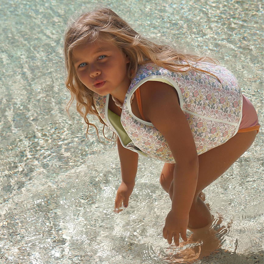 Gilet da nuoto per bambini Sunnylife Into The Garden Ditsy Floral 3-6 anni