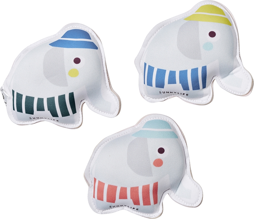 Jouets d'apprentissage de la plongée pour enfants Multi Eli The Elephant, lot de 3
