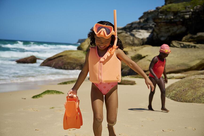 Kids Swimtime Shred Turtle Γιλέκο Κολύμβησης παιδικό, L, aqua