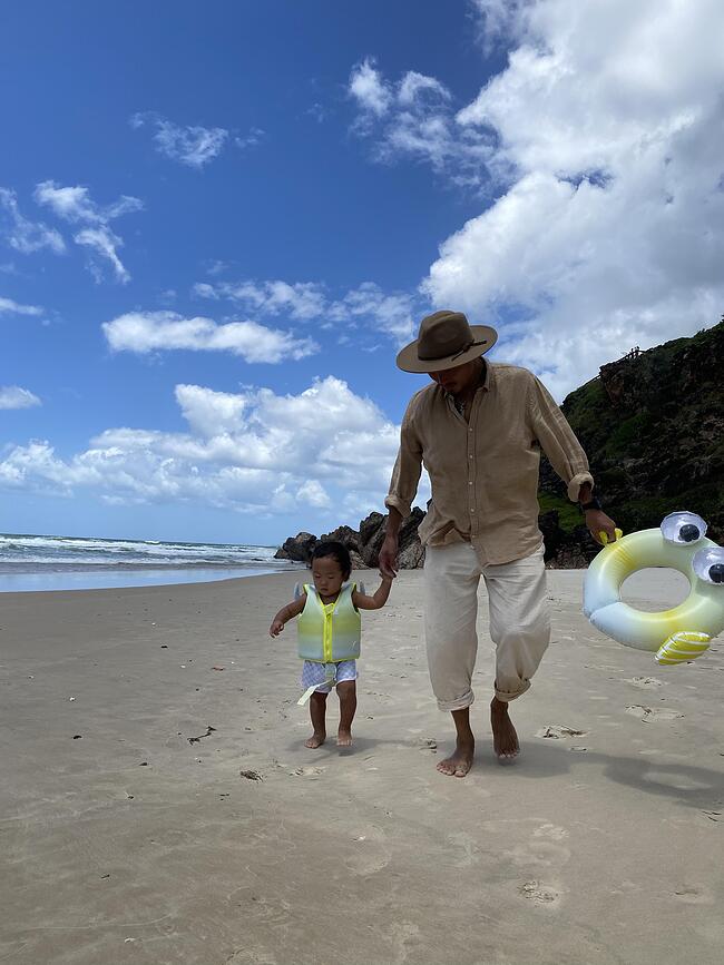Kids Swimtime Otroški plavalni jopič Aqua Neon Yellow S