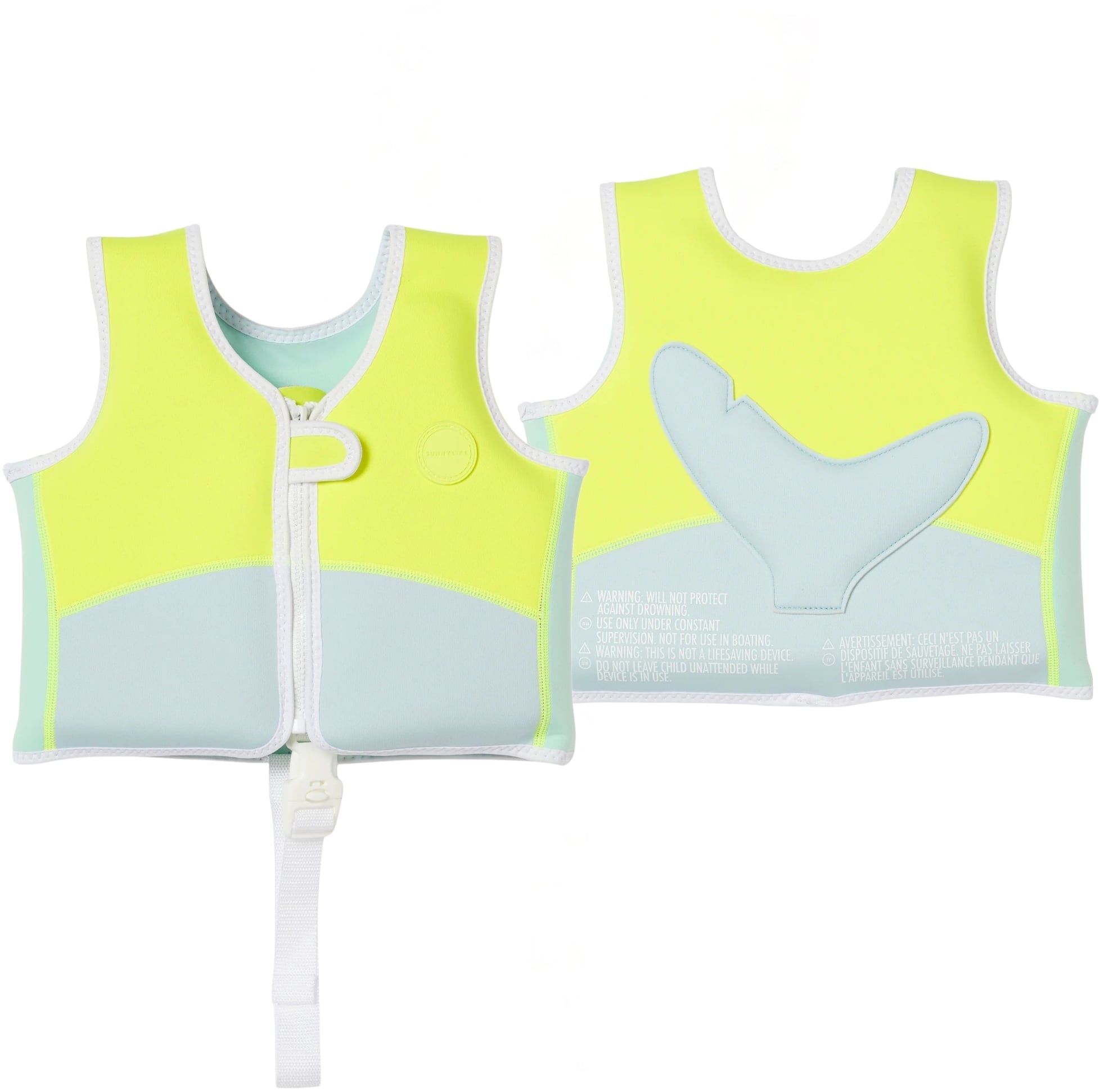 Kids Swimtime Schwimmweste Aqua Neon Yellow S
