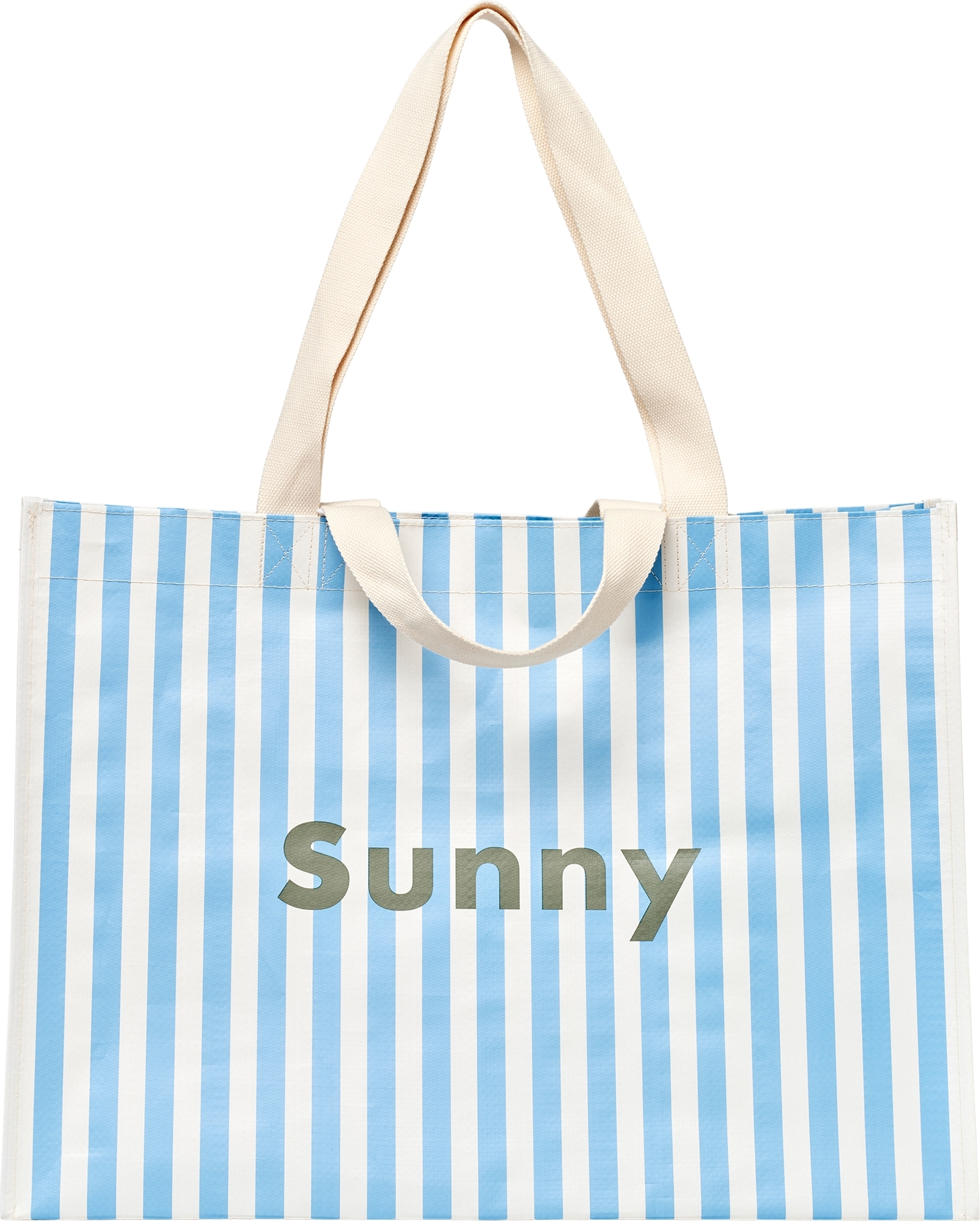 La Mer Med Strandtasche gestreift