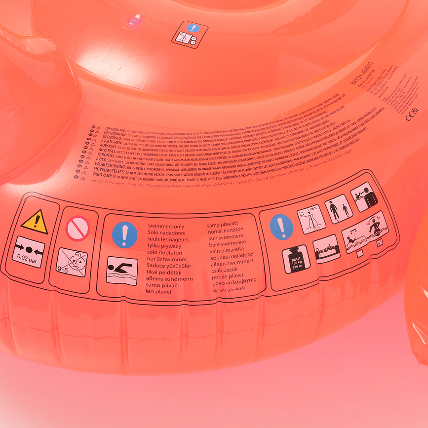 Luxe Ride On Φουσκωτό Θαλάσσης, κύκνος