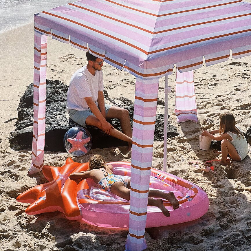 Luxe Strawberry Pink Berry Matelas de piscine