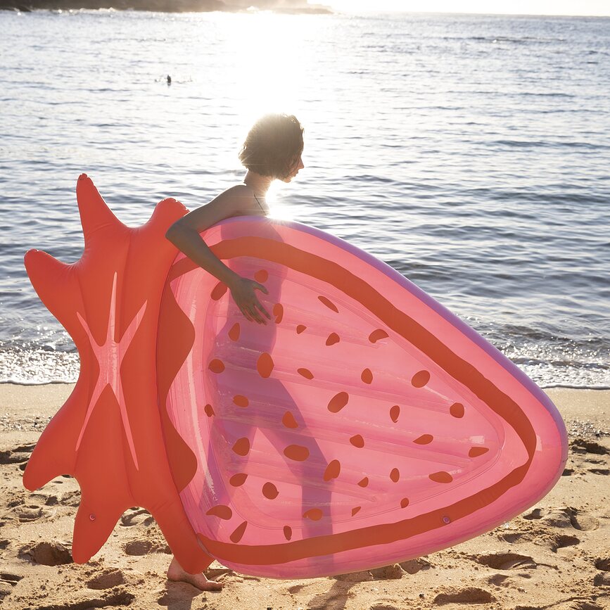 Luxe Strawberry Pink Berry Στρώμα Θαλάσσης