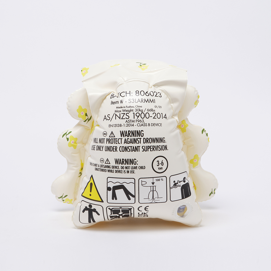 Manguitos de Natación Sunnylife Buddy, diseño Sonny the Sea Creature, para niños