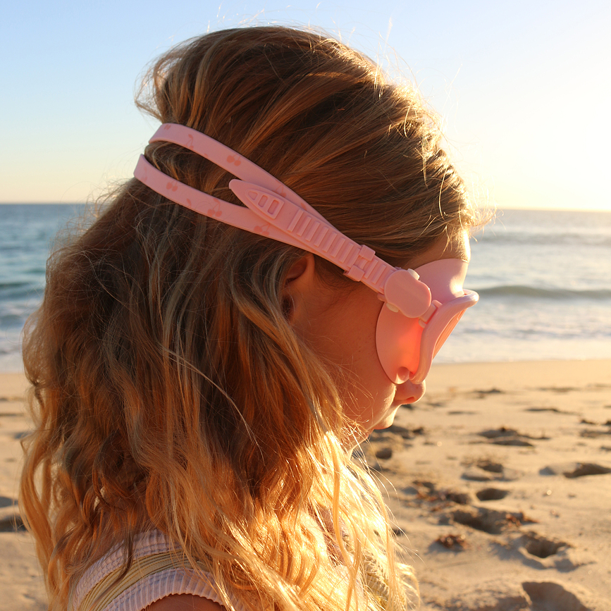 Máscara de Natación infantil Sunnylife Cotton Candy Cherry