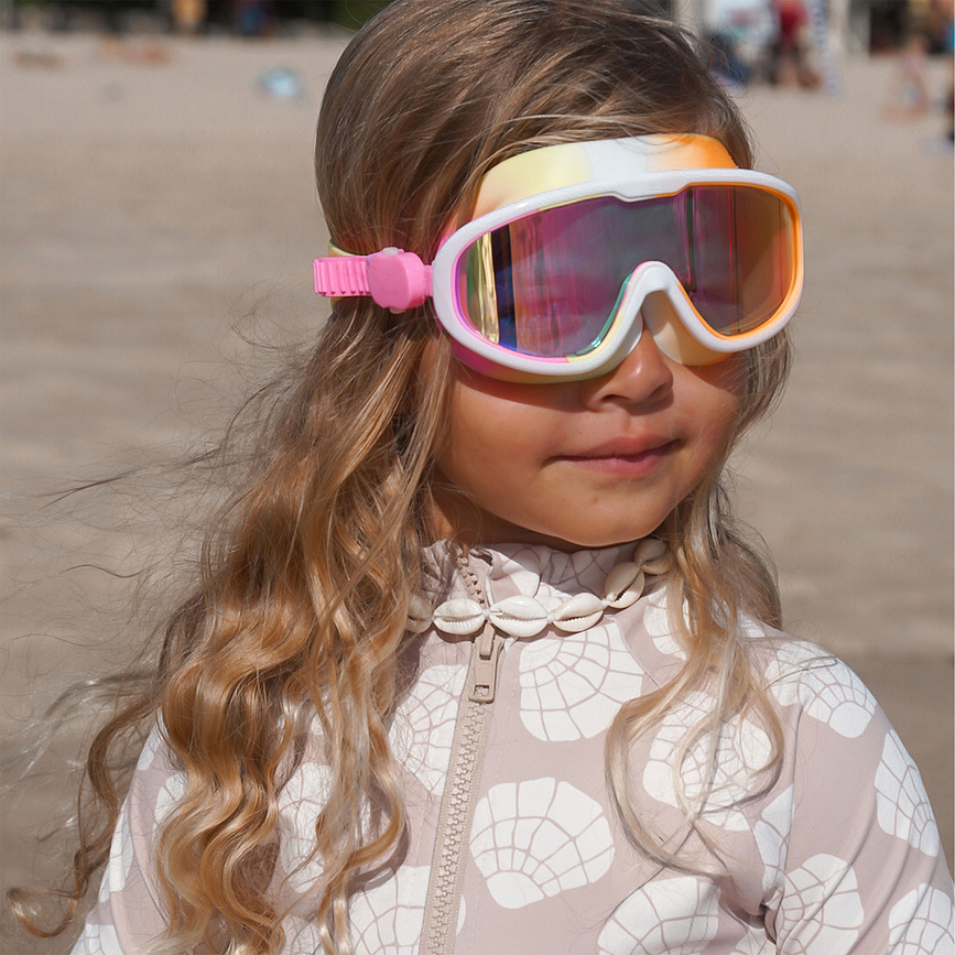 Maschera da nuoto per bambini Multi Poppy The Peach
