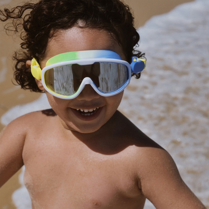Maschera da nuoto per bambini Multi Poppy The Peach