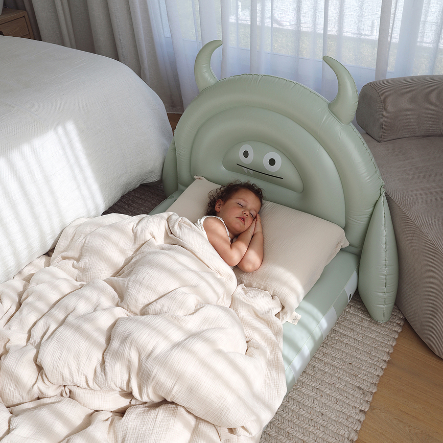 Nafukovací matrace pro děti Monster, růžová