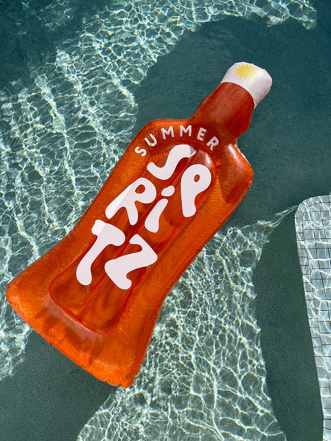 Nafukovačka na plavání Luxe Summer Spritz