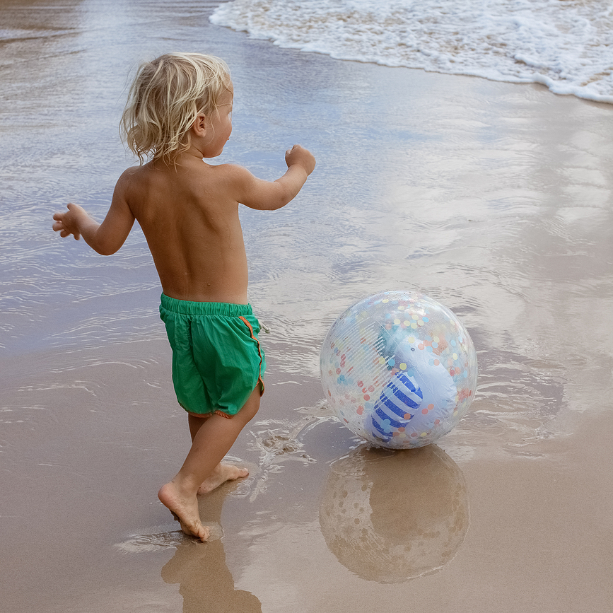Pelota hinchable infantil Sunnylife, diseño Sammy The Seagull