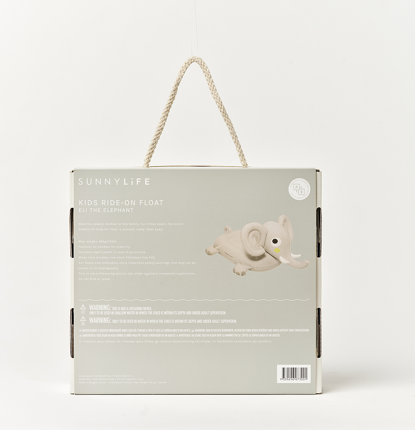Φουσκωτό παιχνίδι κολύμβησης Eli The Elephant
