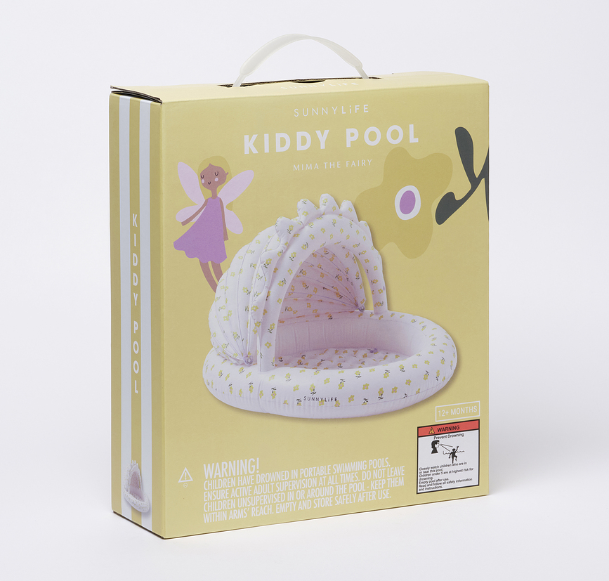 Piscina hinchable para bebés Buddy Shark Tribe