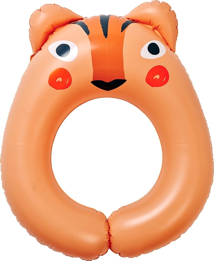 Plavalni obroč za otroke Tino The Tiger, oranžen