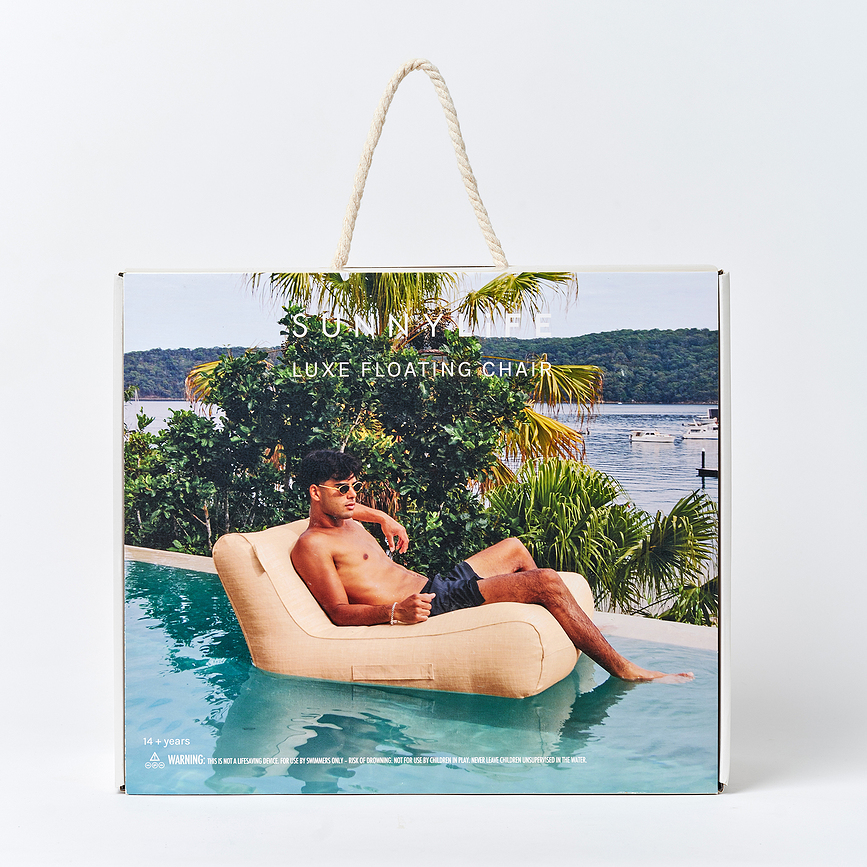 Pripučiama kėdė baseinui Sunnylife Tierra Rattan
